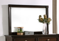 Andover Dark Oak Dresser Mirror - Ornate Home
