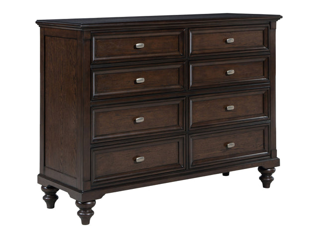 Andover Dark Oak Dresser - Ornate Home