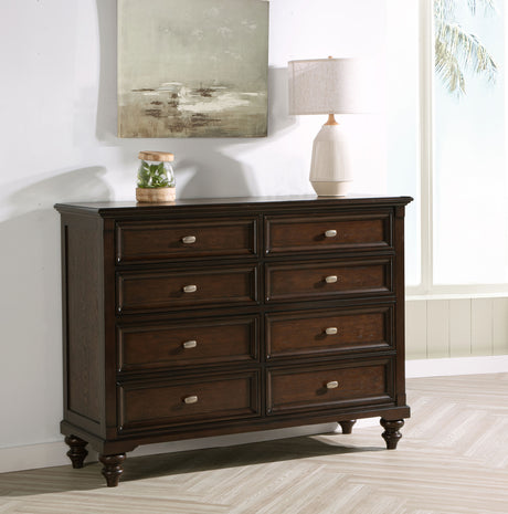 Andover Dark Oak Dresser - Ornate Home