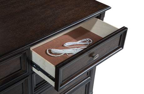 Andover Dark Oak Dresser - Ornate Home