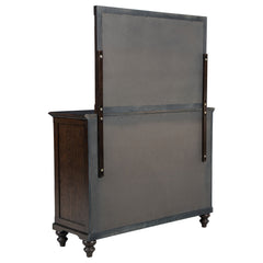 Andover Dark Oak Dresser and Mirror - Ornate Home