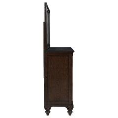 Andover Dark Oak Dresser and Mirror - Ornate Home