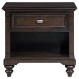 Andover Dark Oak Nightstand - Ornate Home