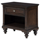 Andover Dark Oak Nightstand - Ornate Home