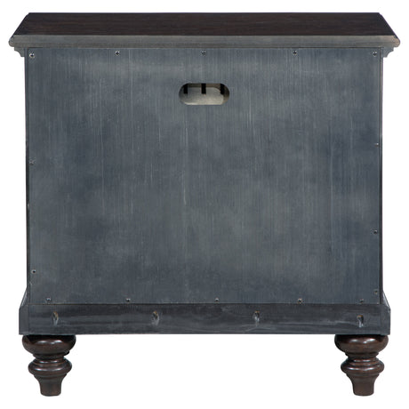 Andover Dark Oak Nightstand - Ornate Home