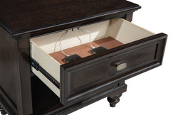 Andover Dark Oak Nightstand - Ornate Home