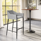 Andover Slate Gray Barstool - Ornate Home