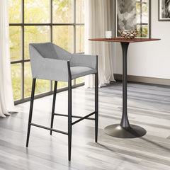 Andover Slate Gray Barstool - Ornate Home