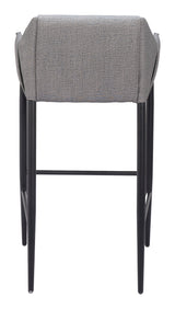 Andover Slate Gray Barstool - Ornate Home
