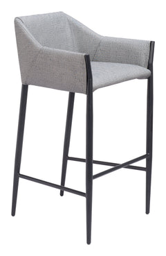Andover Slate Gray Barstool - Ornate Home