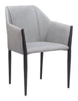 Andover Slate Gray Dining Chair (Set of 2) - Ornate Home