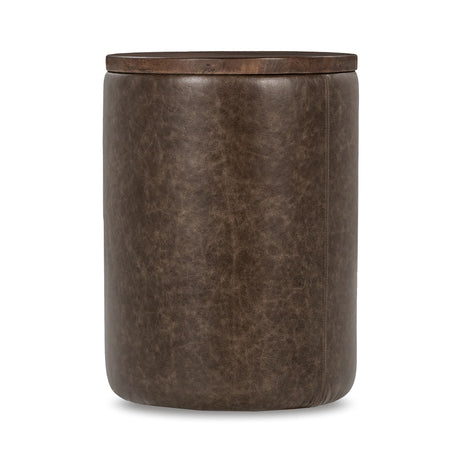 Andra Cocoa Brown Accent Table - Ornate Home