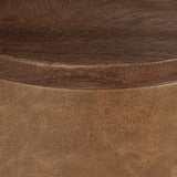 Andra Tan Accent Table - Ornate Home