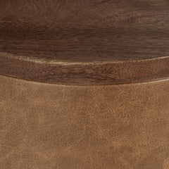 Andra Tan Accent Table - Ornate Home