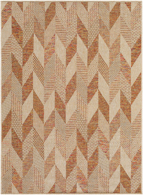 Andrea Burnt Sienna Outdoor Area Rug - Ornate Home