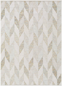 Andrea Ivory Outdoor Area Rug - Ornate Home