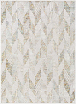 Andrea Ivory Outdoor Area Rug - Ornate Home