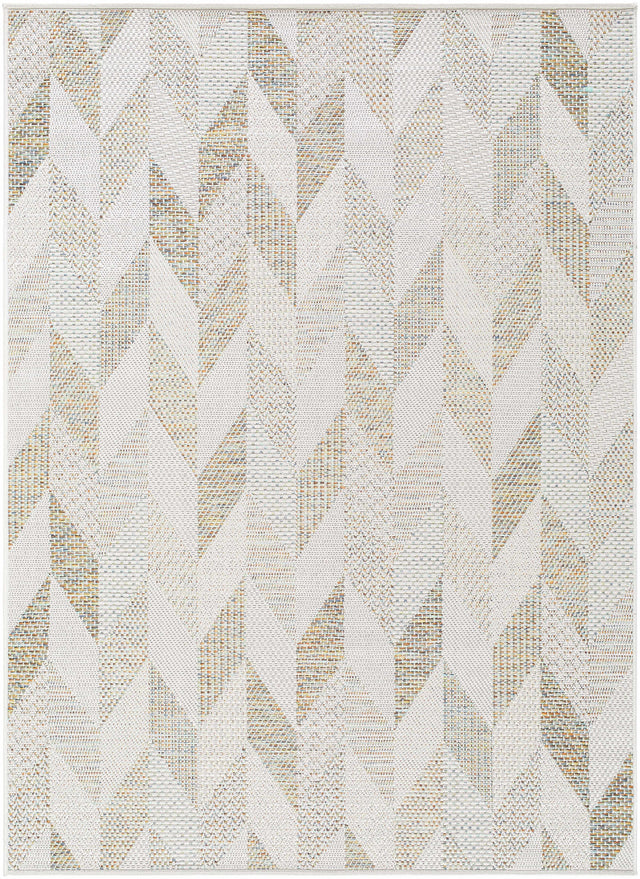 Andrea Ivory Outdoor Area Rug - Ornate Home