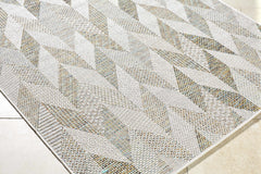 Andrea Ivory Outdoor Area Rug - Ornate Home