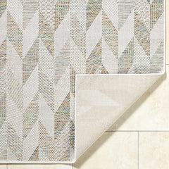 Andrea Ivory Outdoor Area Rug - Ornate Home