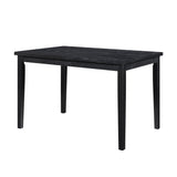 Andreas Black Dining Table - Ornate Home