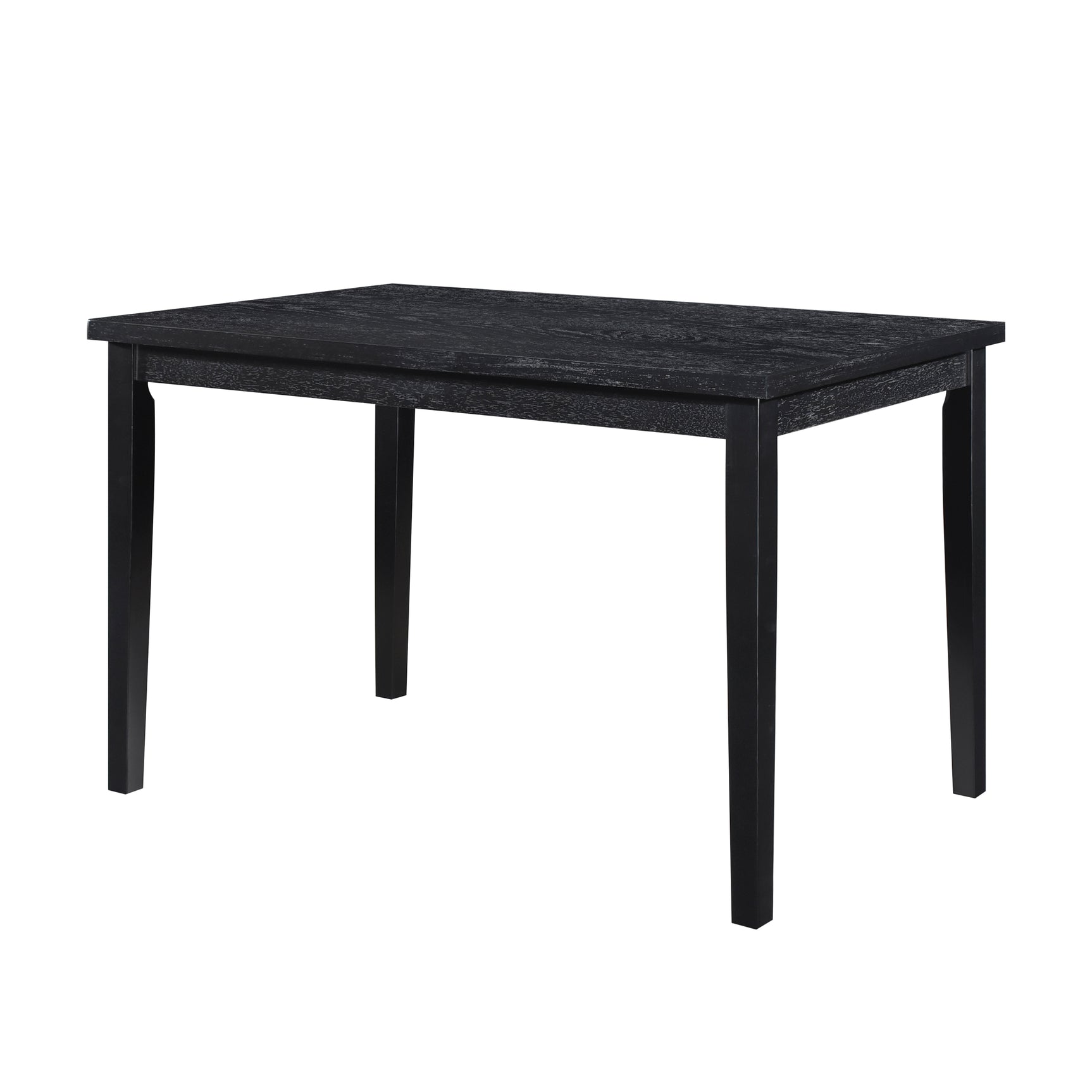 Andreas Black / Gray 5-piece Dinig Table Set - Ornate Home