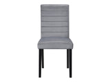 Andreas Gray/Black Side Chair (Set of 2) - Ornate Home