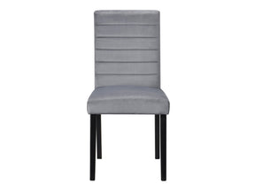 Andreas Gray/Black Side Chair (Set of 2) - Ornate Home