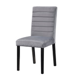 Andreas Gray/Black Side Chair (Set of 2) - Ornate Home