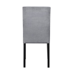 Andreas Gray/Black Side Chair (Set of 2) - Ornate Home