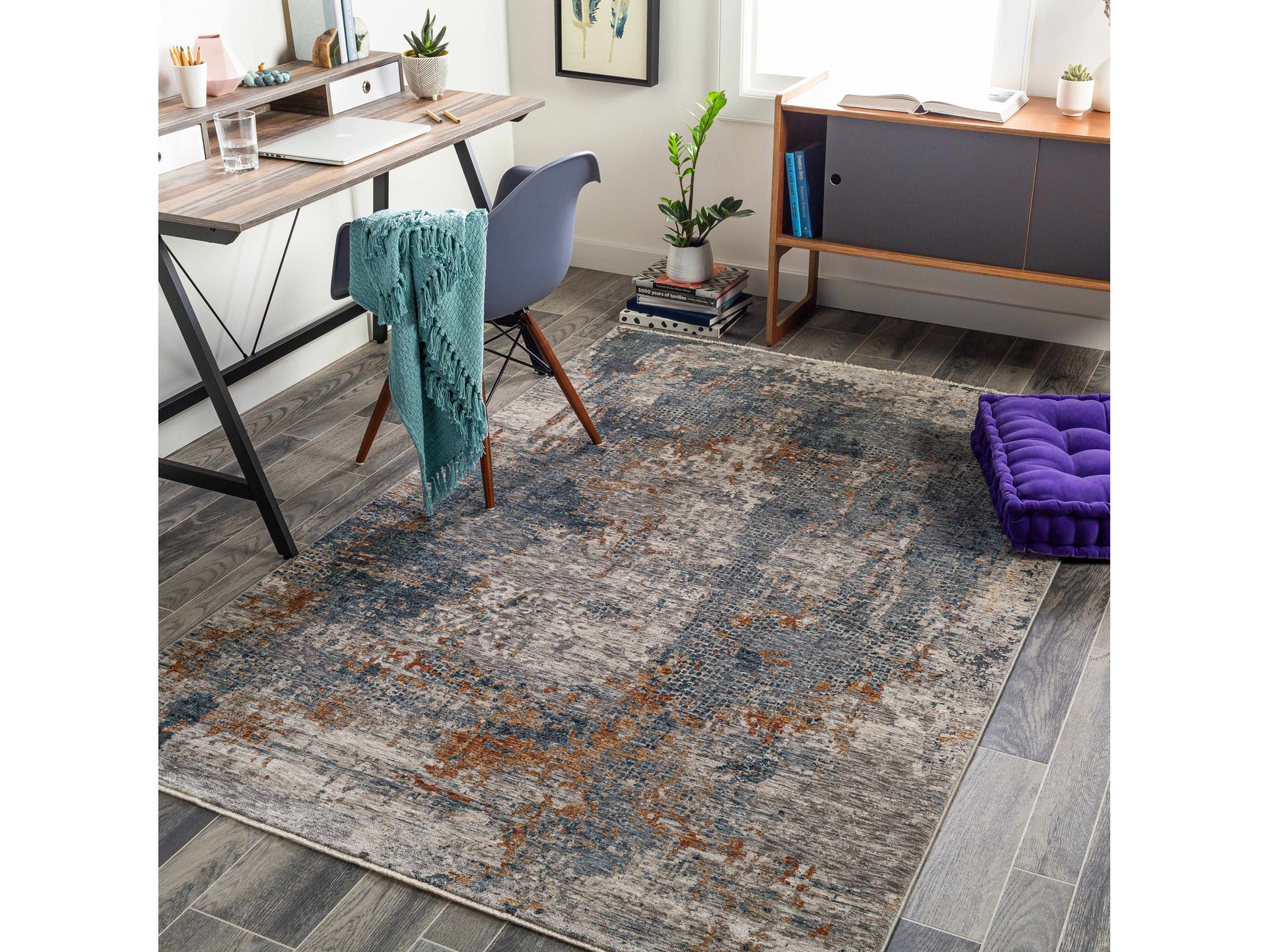 Andreas Luxe Fringe Rug - Ornate Home