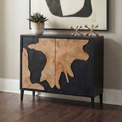 Andrei Teak Root 2 Door Cabinet - Ornate Home