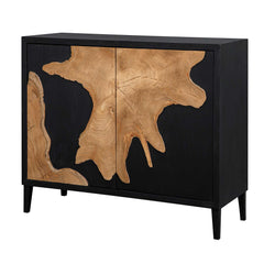 Andrei Teak Root 2 Door Cabinet - Ornate Home