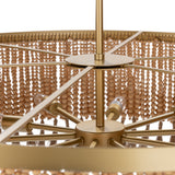 Andren Pendant Natural/Gold Pendant Lamp - Ornate Home