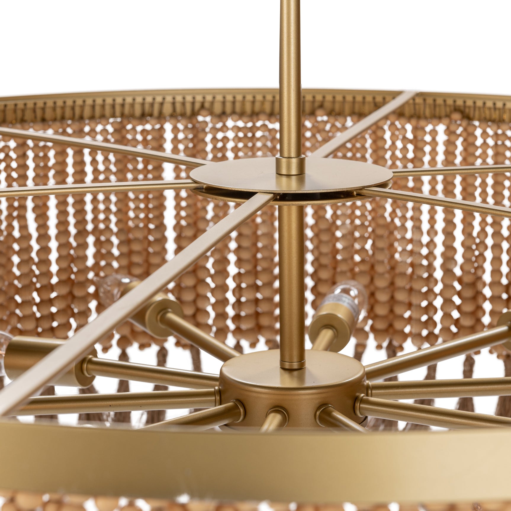 Andren Pendant Natural/Gold Pendant Lamp - Ornate Home
