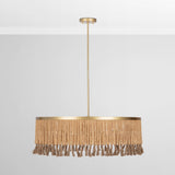 Andren Pendant Natural/Gold Pendant Lamp - Ornate Home