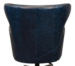 Andrew Jackson Blue Desk Chair - Ornate Home
