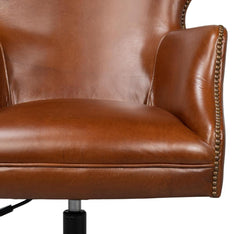 Andrew Jackson Brown Desk Chair - Ornate Home