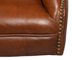 Andrew Jackson Brown Desk Chair - Ornate Home