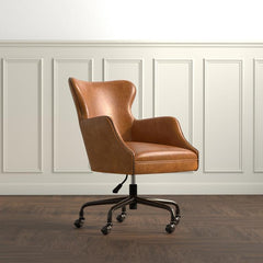 Andrew Jackson Brown Desk Chair - Ornate Home