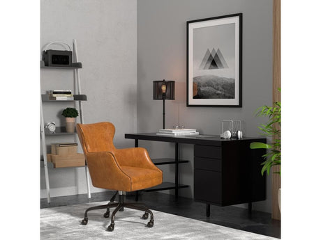 Andrew Jackson Brown Desk Chair - Ornate Home