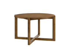 Andrew Walnut 47" Round Dining Table - Ornate Home