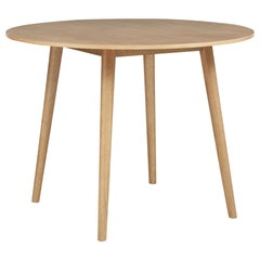 Andrews Light Ash 48-inch Round Counter Height Dining Table - Ornate Home