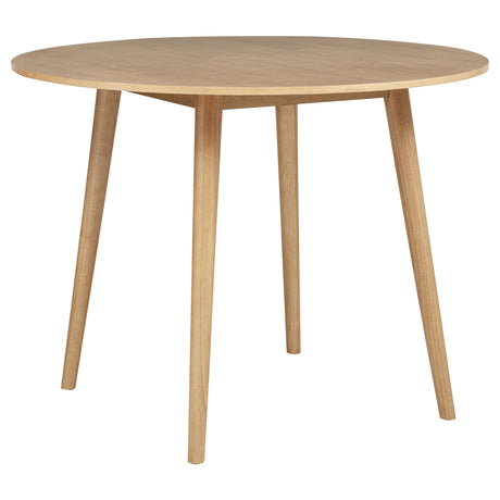 Andrews Light Ash 48-inch Round Counter Height Dining Table - Ornate Home