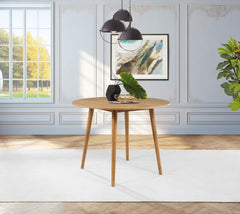 Andrews Light Ash 48-inch Round Counter Height Dining Table - Ornate Home