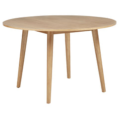 Andrews Light Ash 48-inch Round Wood Dining Room Table - Ornate Home