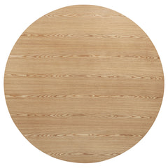 Andrews Light Ash 48-inch Round Wood Dining Room Table - Ornate Home