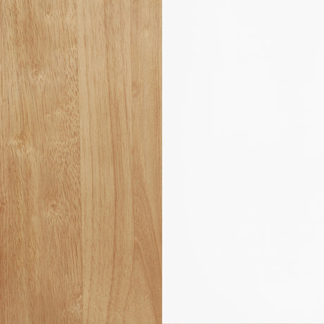 Andrews Light Ash/White 66-inch Rectangular Dining Table - Ornate Home