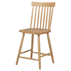 Andrews Light Ash Windsor Counter Height Dining Side Chair (Set of 2) - Ornate Home