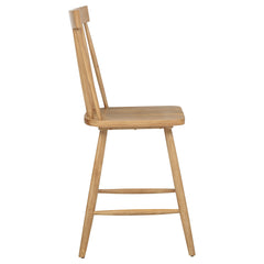 Andrews Light Ash Windsor Counter Height Dining Side Chair (Set of 2) - Ornate Home